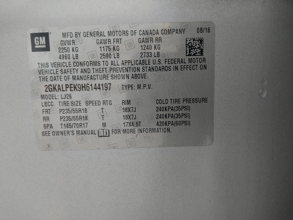 Used 2017 GMC Terrain SLT w/ Driver Alert Package I FWD image 33