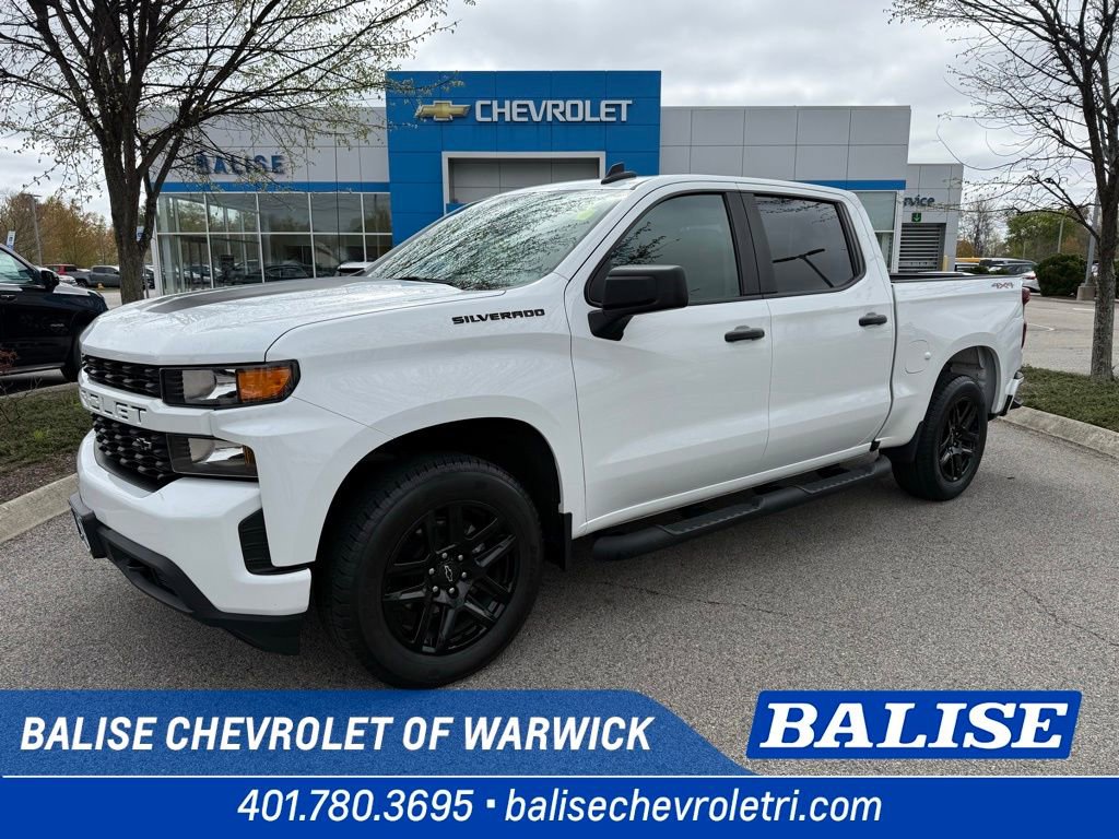 Used 2022 Chevrolet Silverado 1500 Custom w/ Rally Edition AWD/4WD image 1