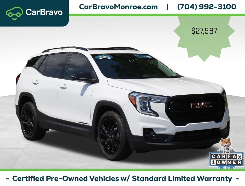 Certified 2024 GMC Terrain SLT w/ Infotainment Package II FWD image 9