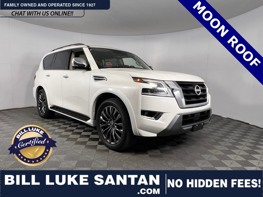 Used 2024 Nissan Armada Platinum w/ Captain's Chairs Package
