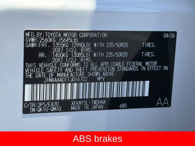 New 2026 Toyota C-HR w/ Cold Weather Package AWD/4WD image 29