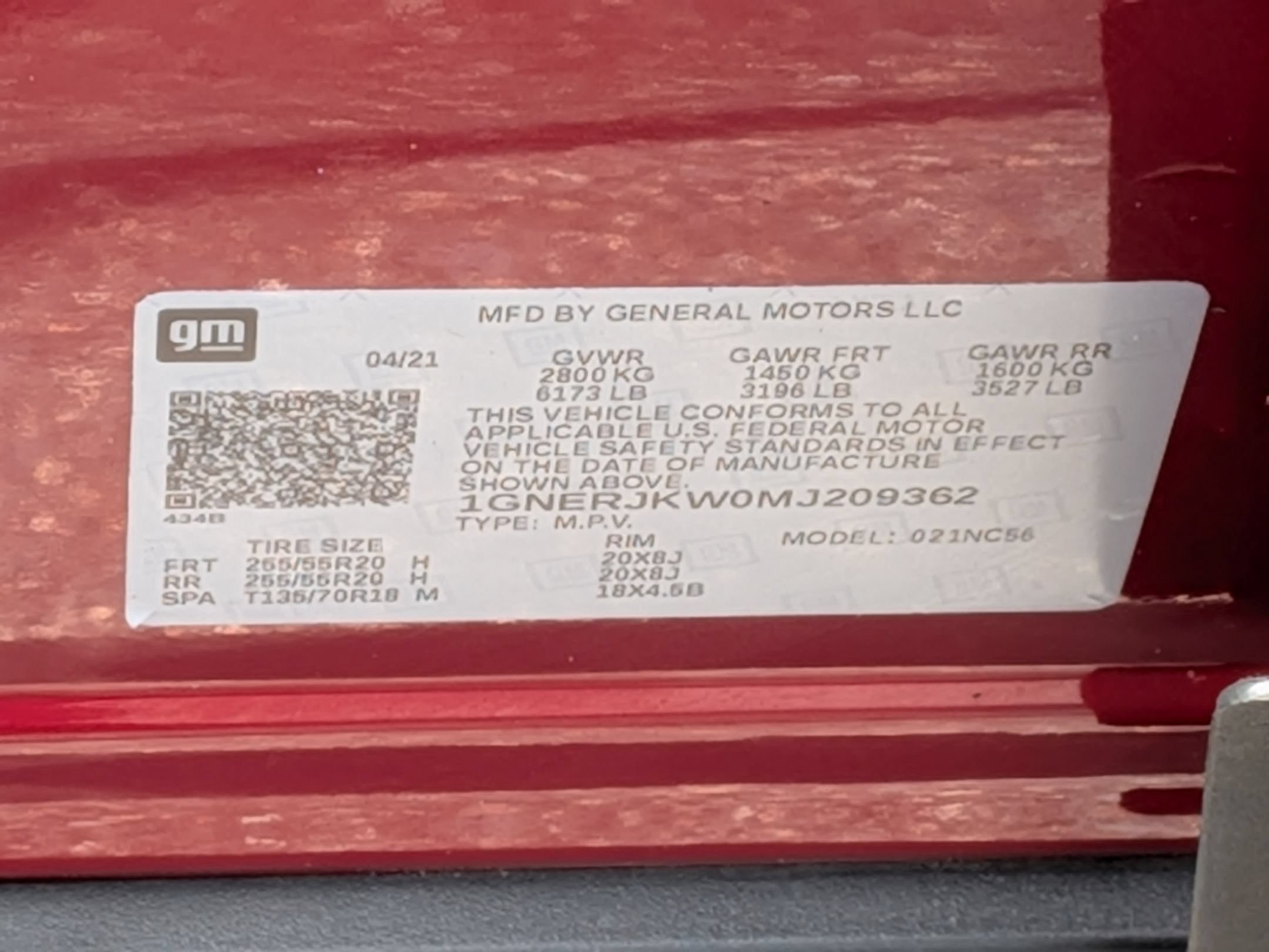 Used 2021 Chevrolet Traverse RS FWD image 43