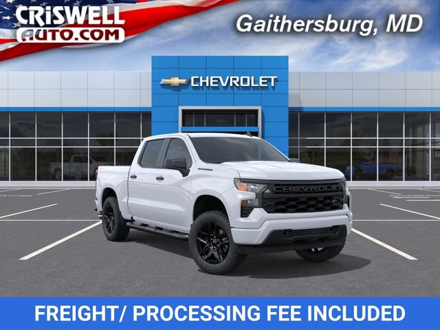 New 2026 Chevrolet Silverado 1500 Custom w/ Turbomax Blackout Package