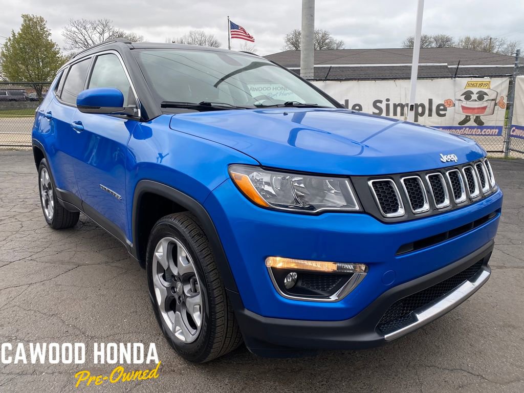 Used 2020 Jeep Compass Limited w/ Safety & Security Group AWD/4WD image 1