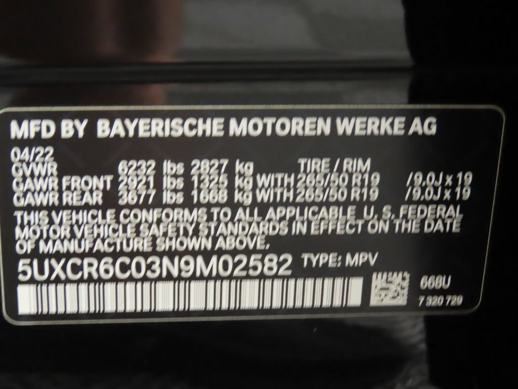 Certified 2022 BMW X5 xDrive40i w/ Premium Package image 35