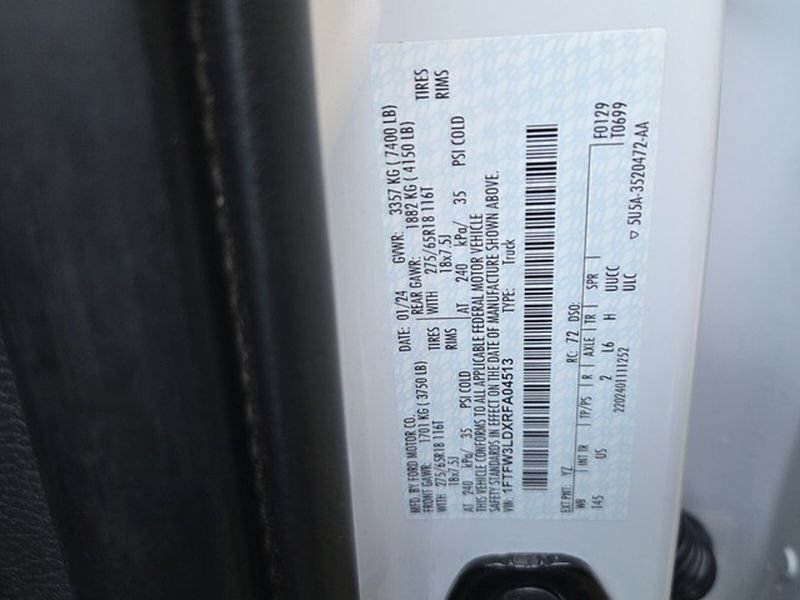 Used 2024 Ford F150 XLT w/ Mobile Office Package AWD/4WD image 7