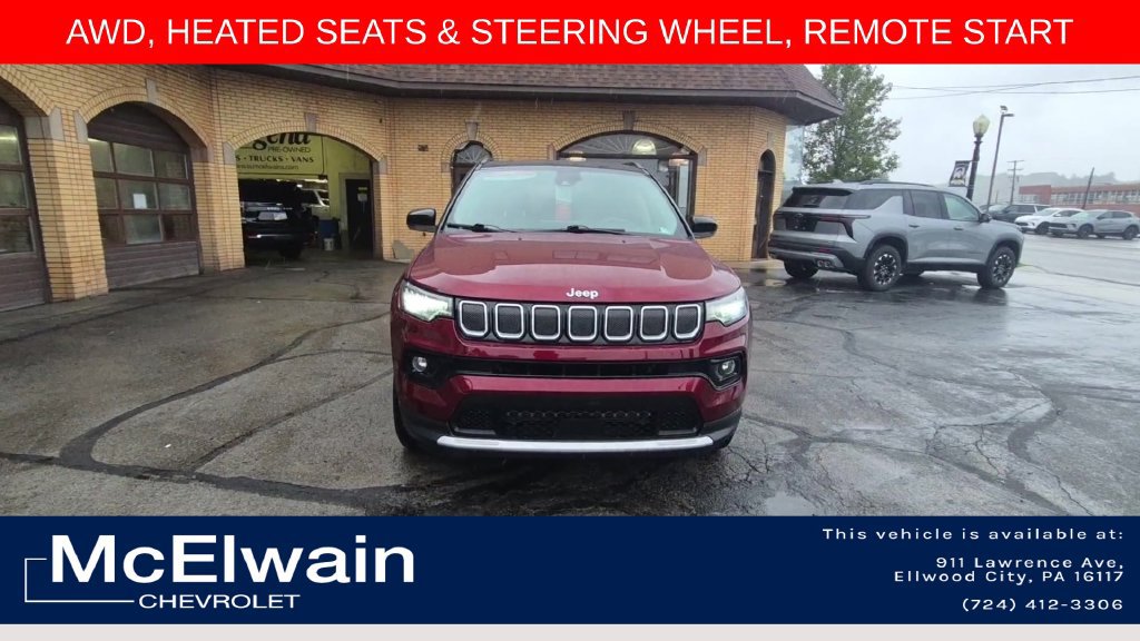 Used 2022 Jeep Compass Limited AWD/4WD image 4