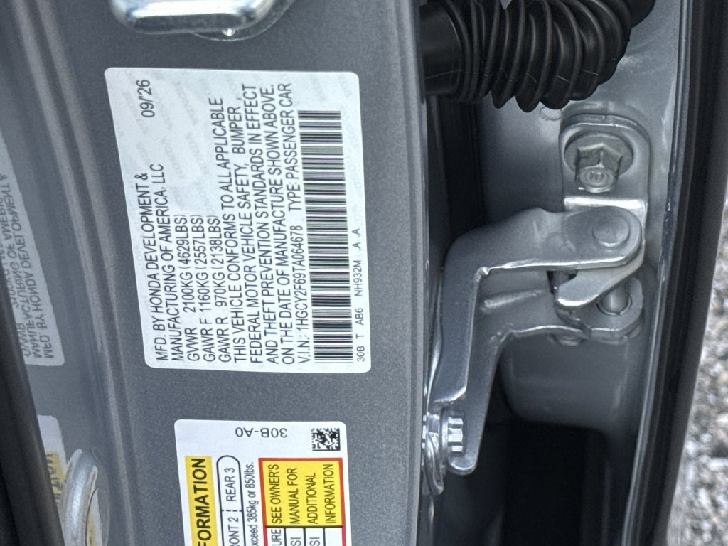 New 2026 Honda Accord EX-L image 27
