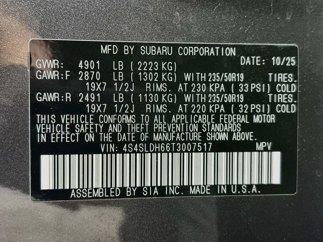 Certified 2026 Subaru Forester Sport AWD/4WD image 37