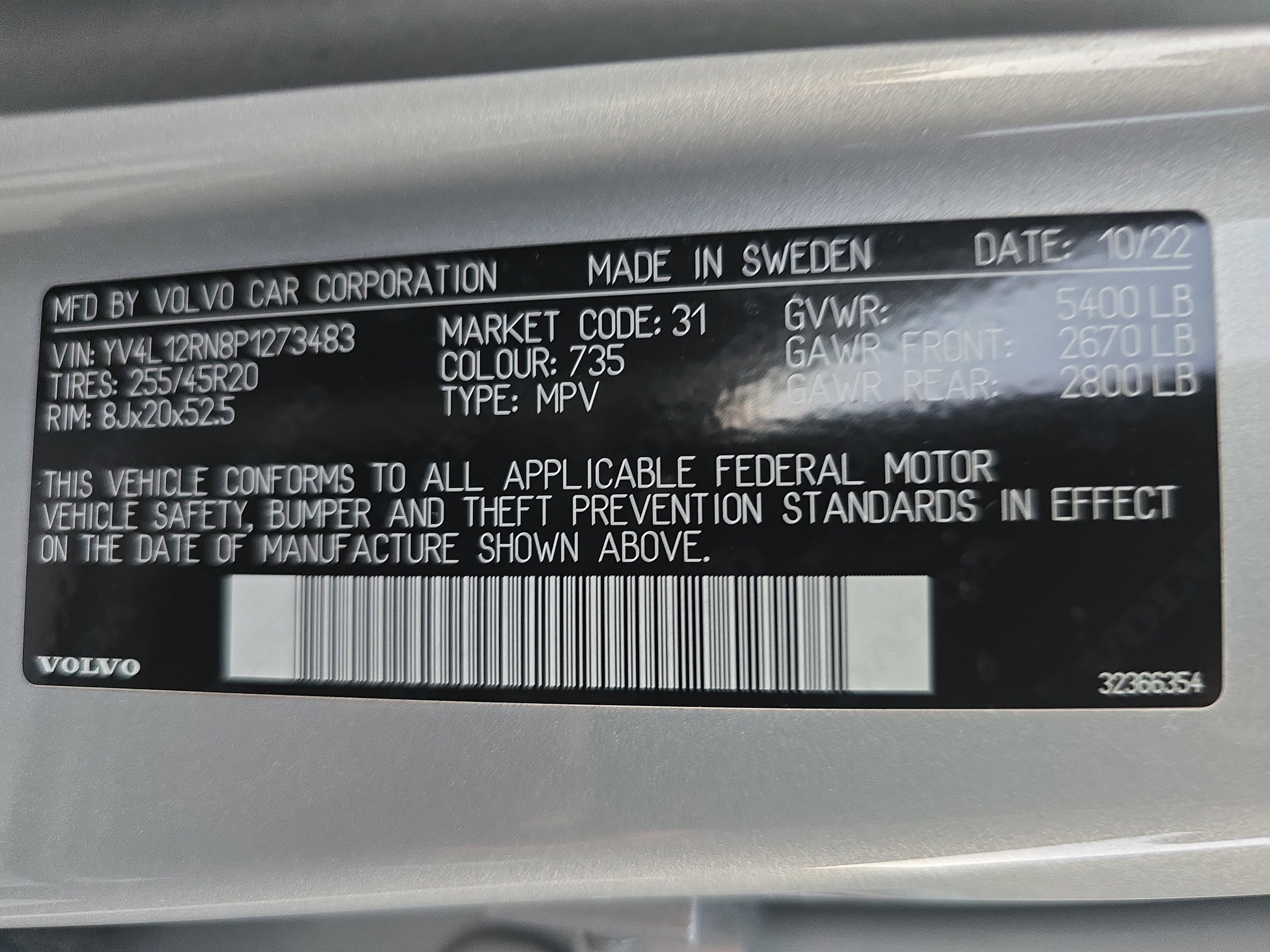 Used 2023 Volvo XC60 B5 Plus w/ Climate Package image 35