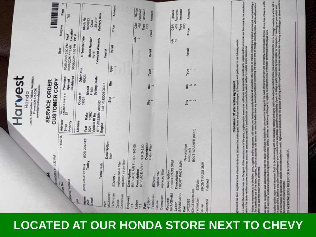 Used 2021 Ford F150 King Ranch w/ Equipment Group 601A High image 28