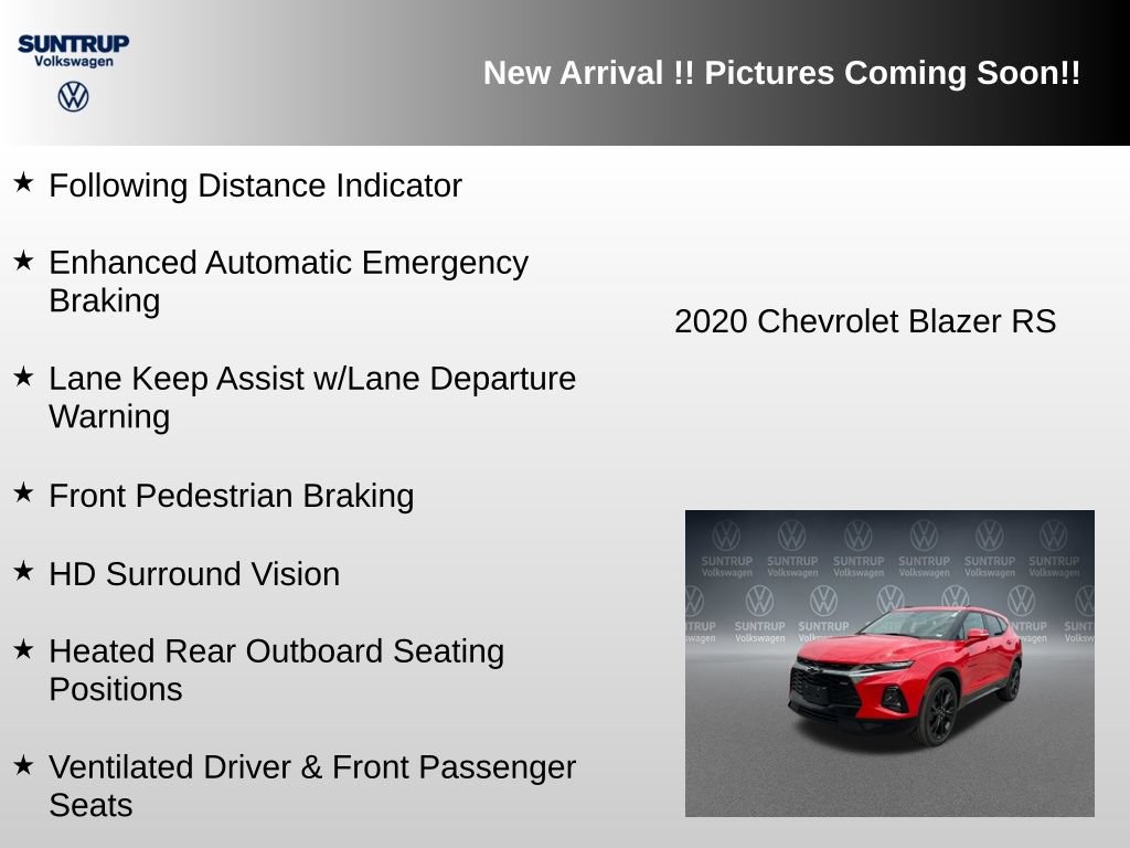 Used 2020 Chevrolet Blazer RS FWD image 18
