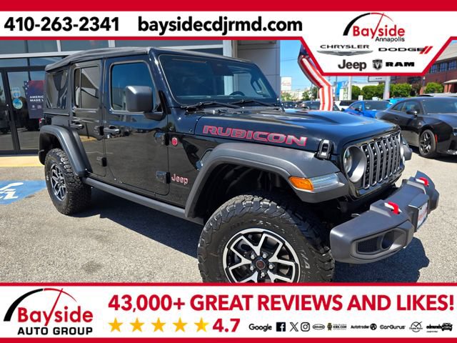 New 2026 Jeep Wrangler Unlimited Rubicon w/ Safety Group AWD/4WD image 1