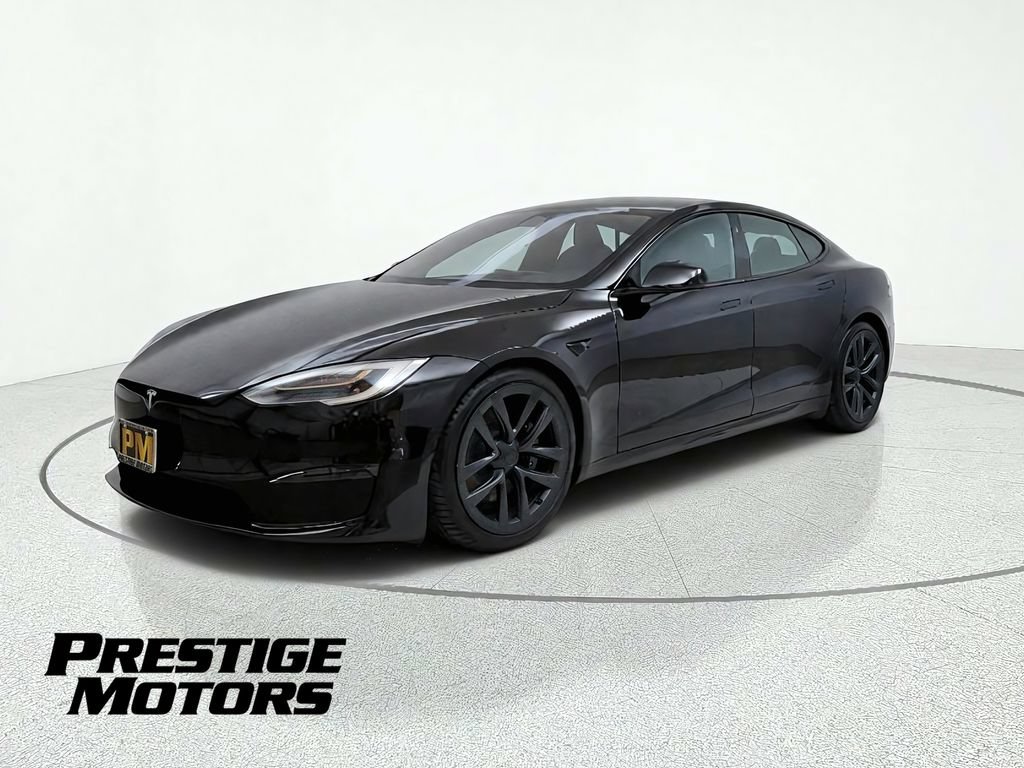 Used 2021 Tesla Model S Plaid AWD/4WD image 3