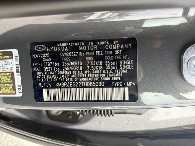 New 2026 Hyundai Palisade XRT Pro image 33