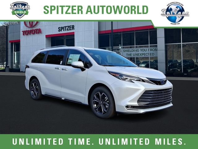 New 2025 Toyota Sienna Platinum
