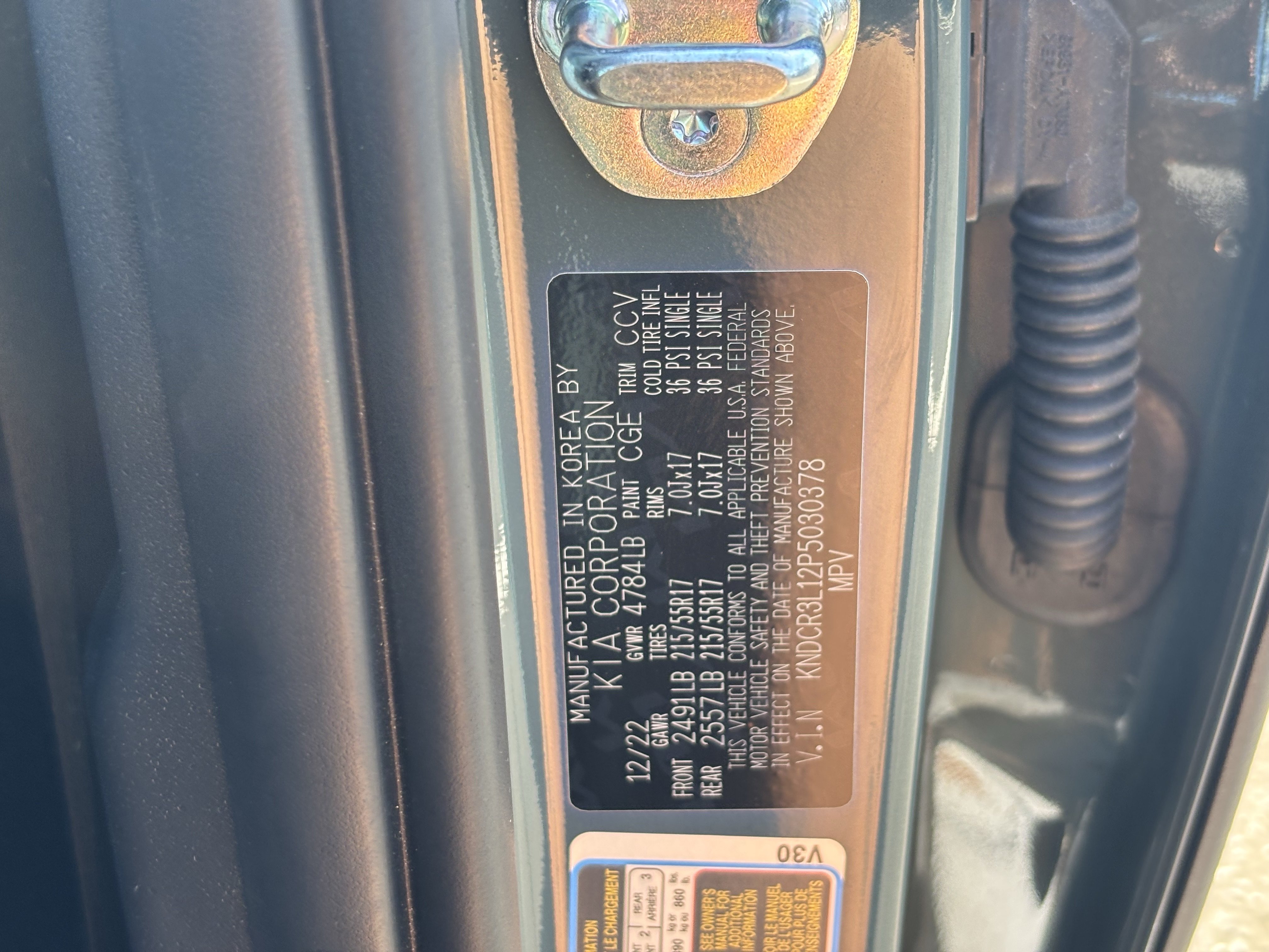 Certified 2023 Kia Niro Wind FWD image 30