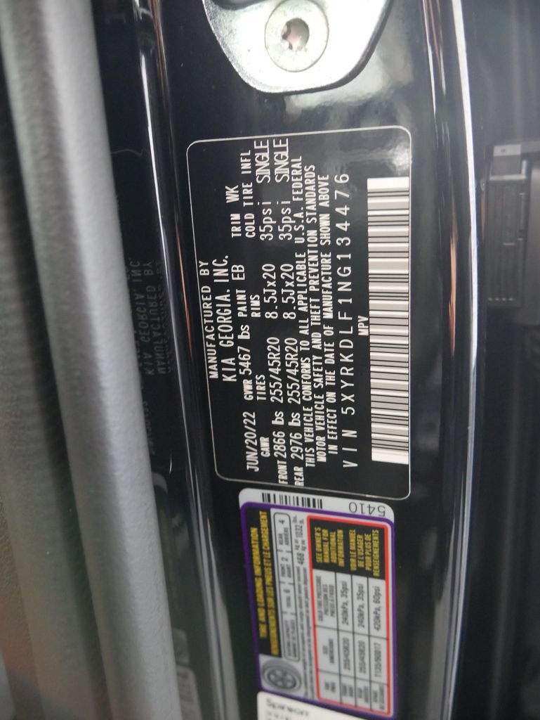 Used 2022 Kia Sorento SX Prestige w/ Rust Color Package AWD/4WD image 18