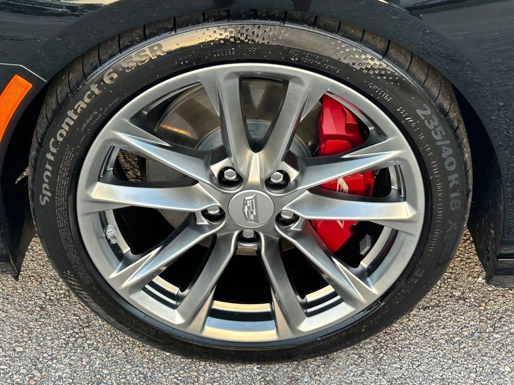 Used 2023 Cadillac CT4 V w/ Technology Package RWD image 17