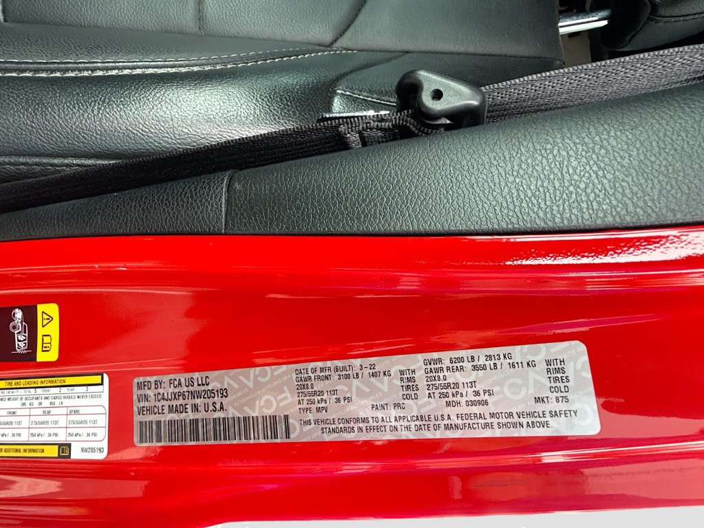 Certified 2022 Jeep Wrangler Unlimited Sahara AWD/4WD image 35