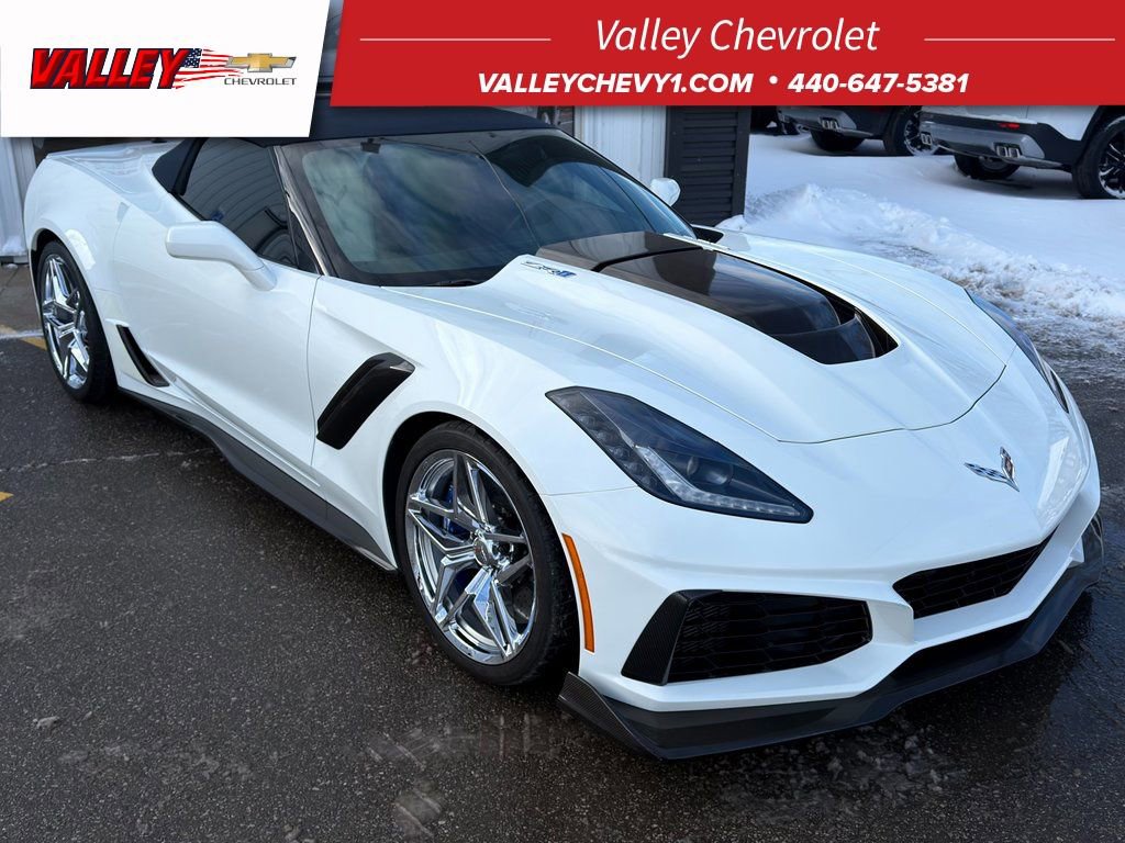 Used 2019 Chevrolet Corvette ZR1 w/ Chrome Badge Package image 1