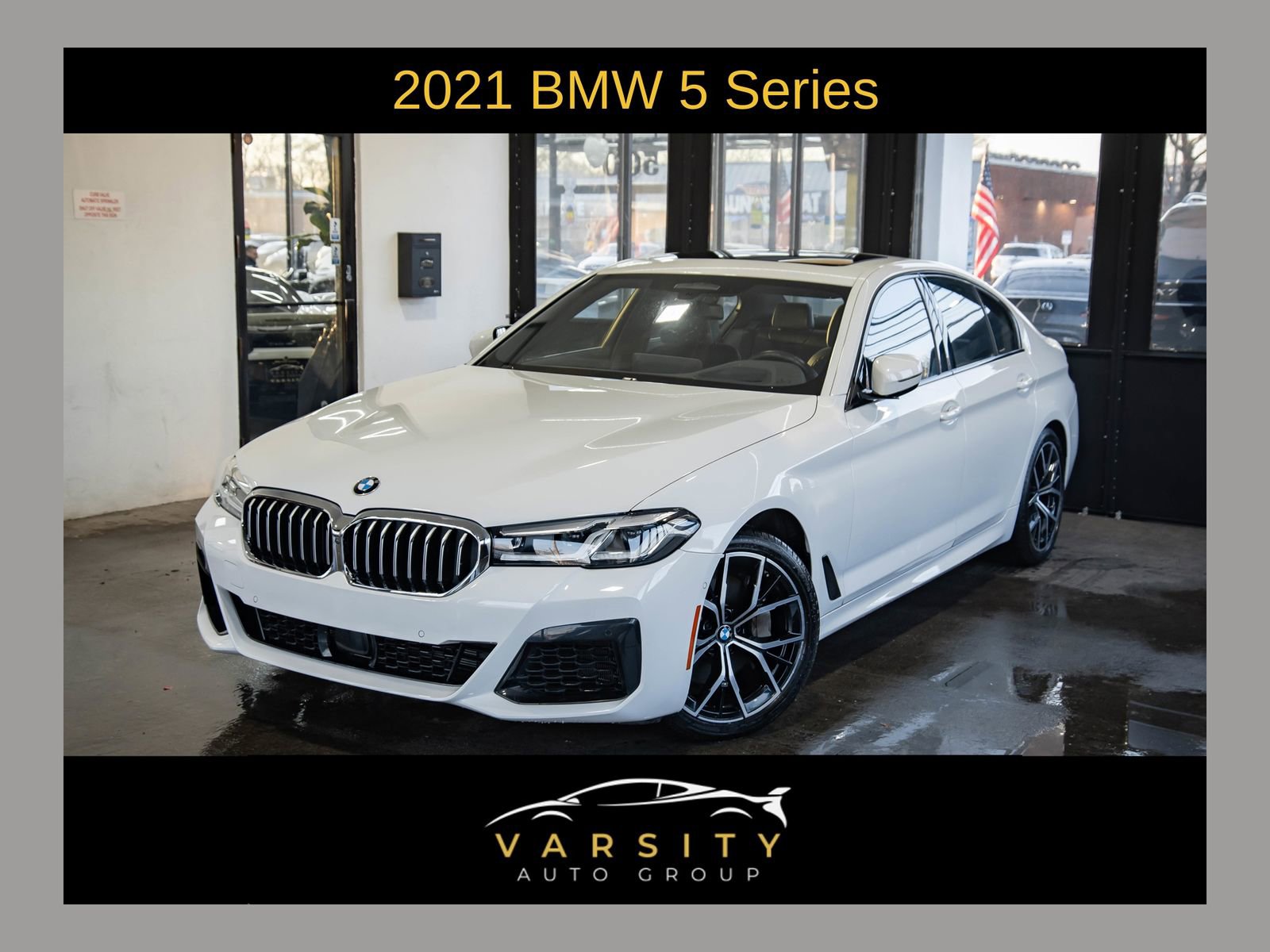 Used 2021 BMW 540i w/ Executive Package image 1