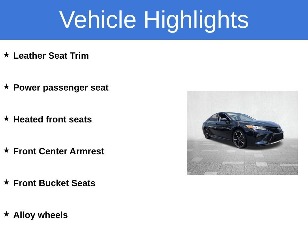 Used 2020 Toyota Camry XSE FWD image 5