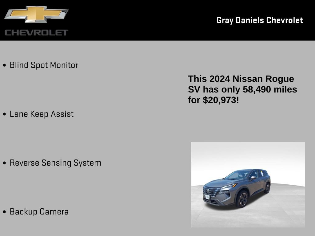 Used 2024 Nissan Rogue SV image 7
