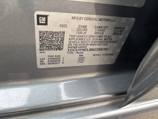 Used 2021 Chevrolet Silverado 1500 High Country w/ Technology Package image 30