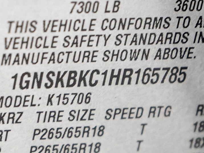 Used 2017 Chevrolet Tahoe LT AWD/4WD image 32