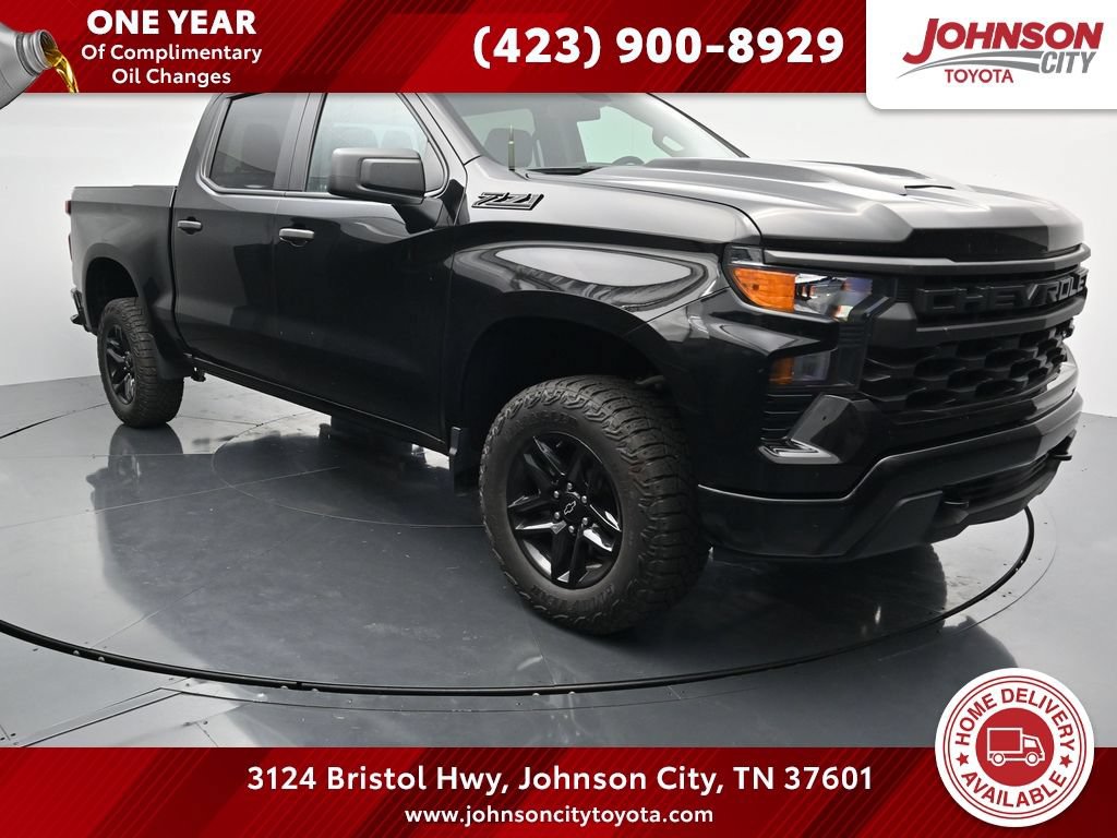 Used 2024 Chevrolet Silverado 1500 Custom Trail Boss w/ Midnight Edition