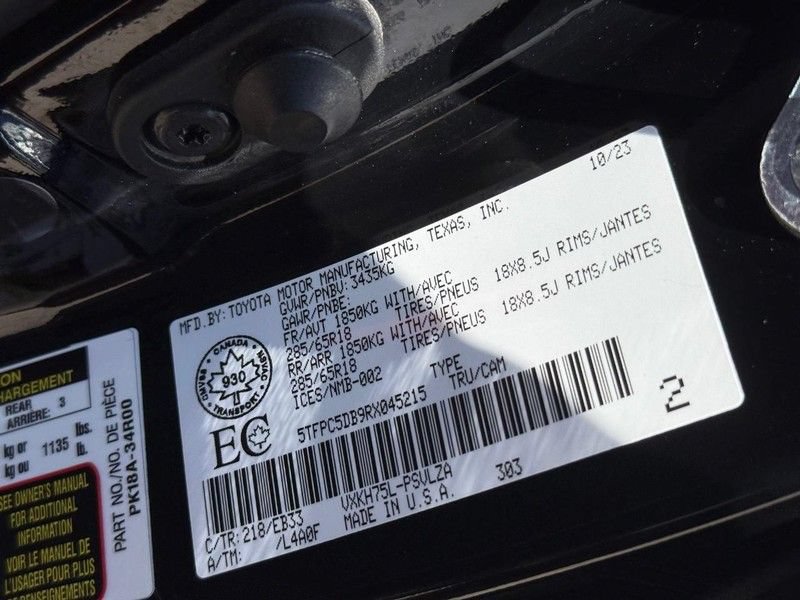Used 2024 Toyota Tundra TRD Pro AWD/4WD image 20