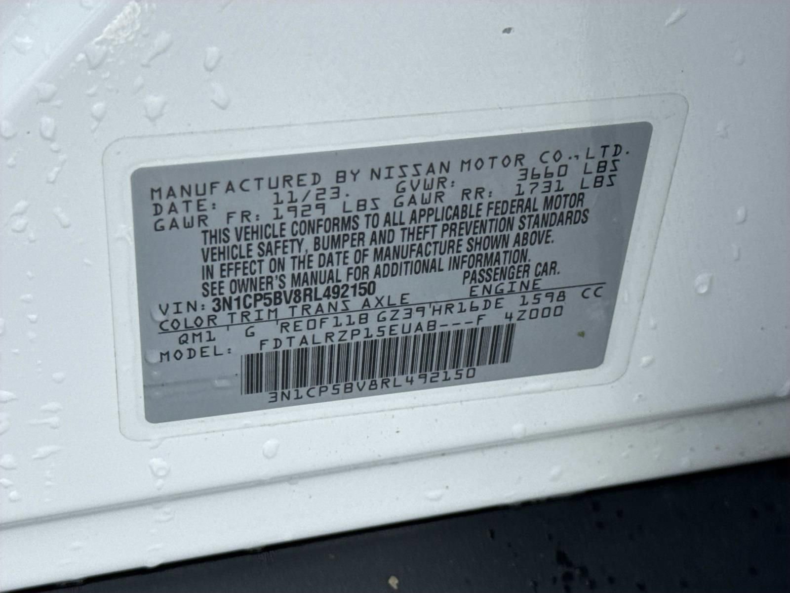 Used 2024 Nissan Kicks S FWD image 30
