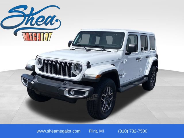 Used 2024 Jeep Wrangler Unlimited Sahara w/ Technology Group AWD/4WD image 1