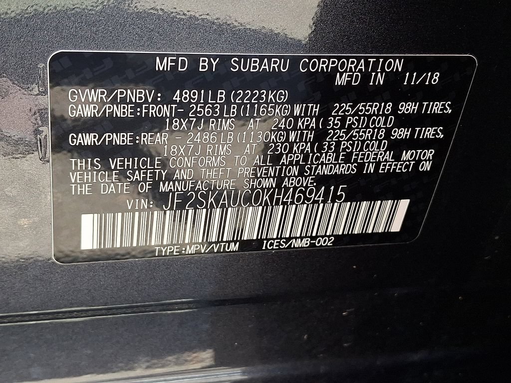 Used 2019 Subaru Forester Limited AWD/4WD image 28