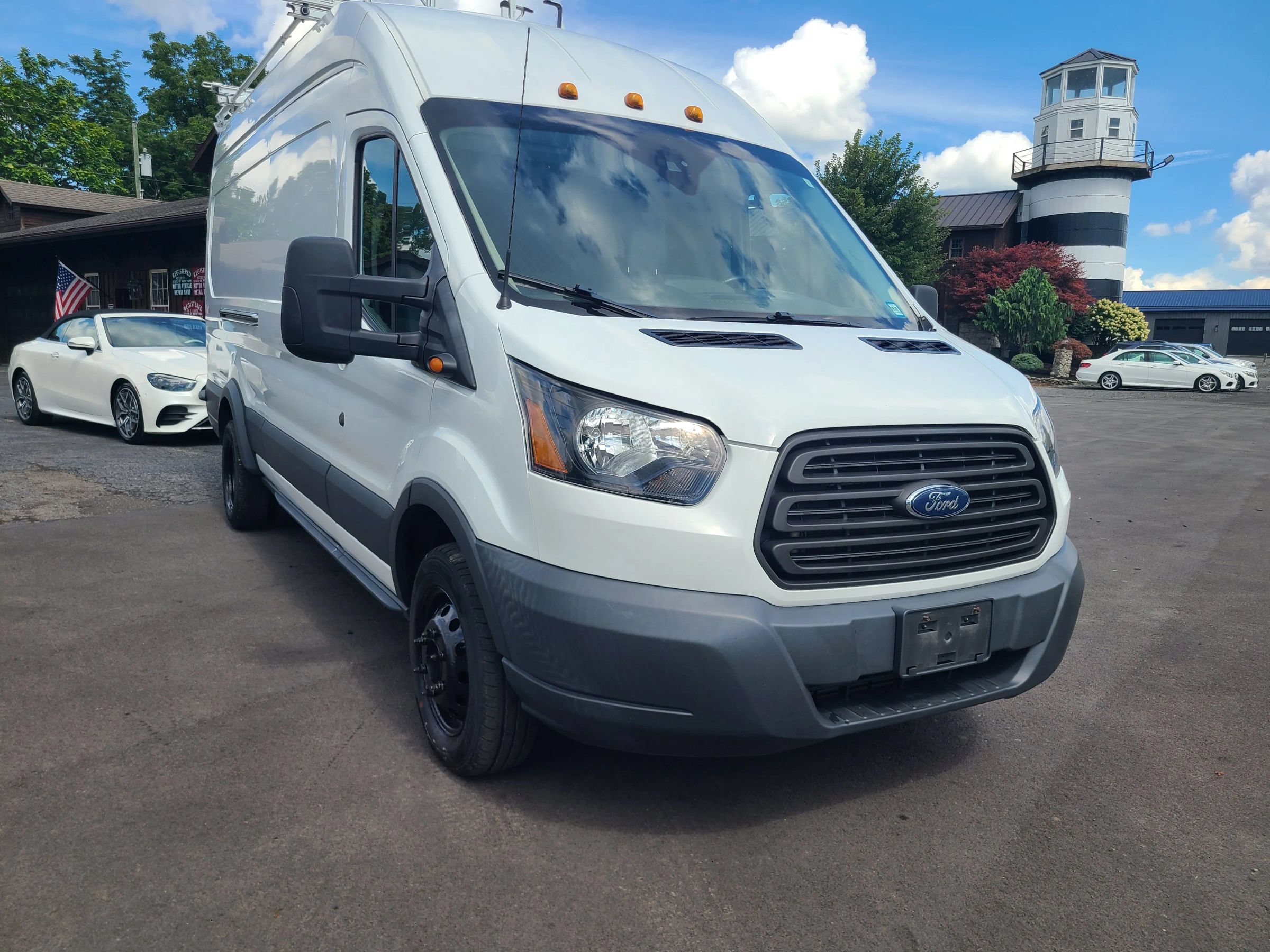 Used 2018 Ford Transit 350 148 High Roof Extended DRW RWD image 5