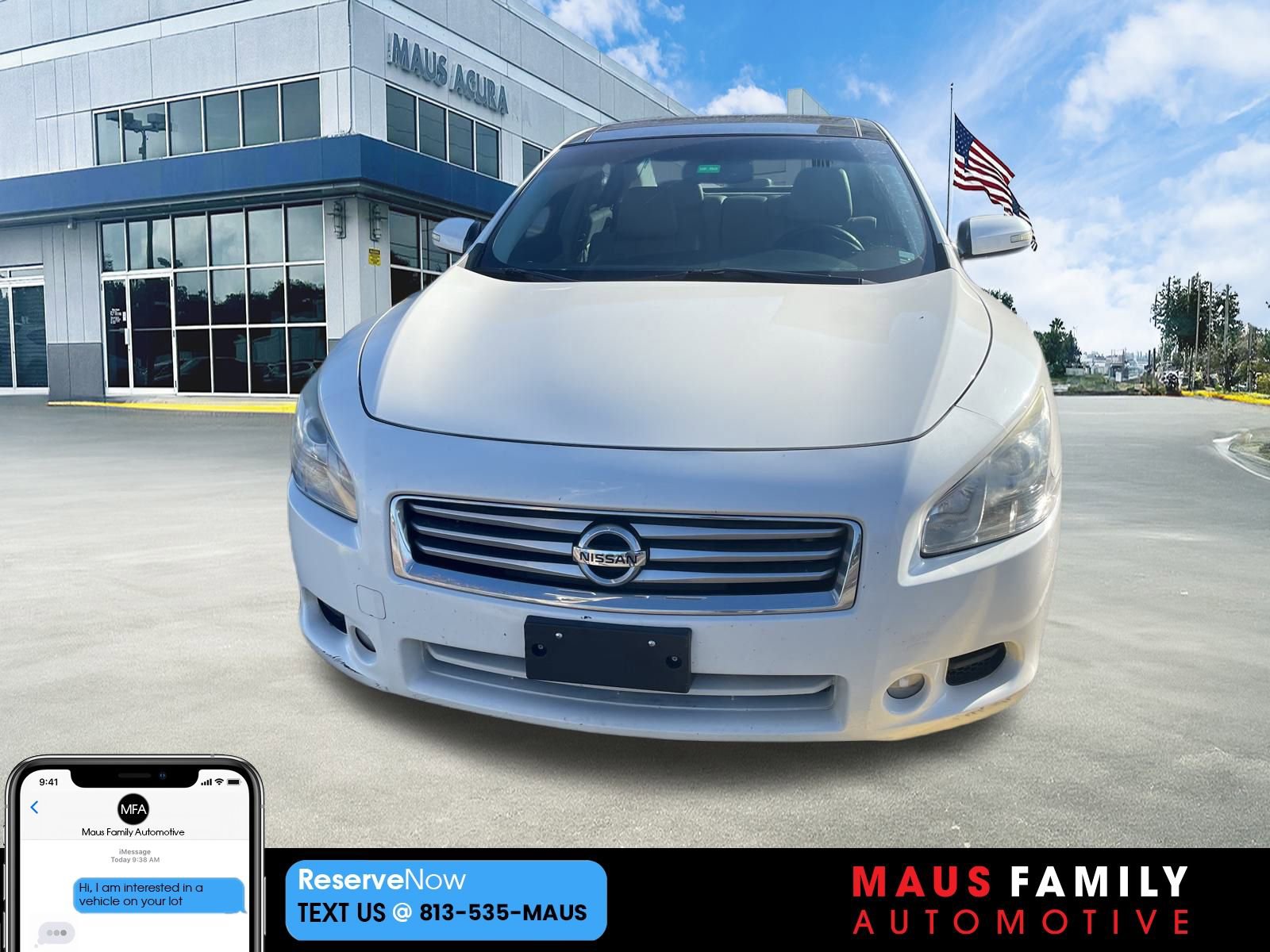 Used 2012 Nissan Maxima 3.5 SV w/ Premium Pkg image 1