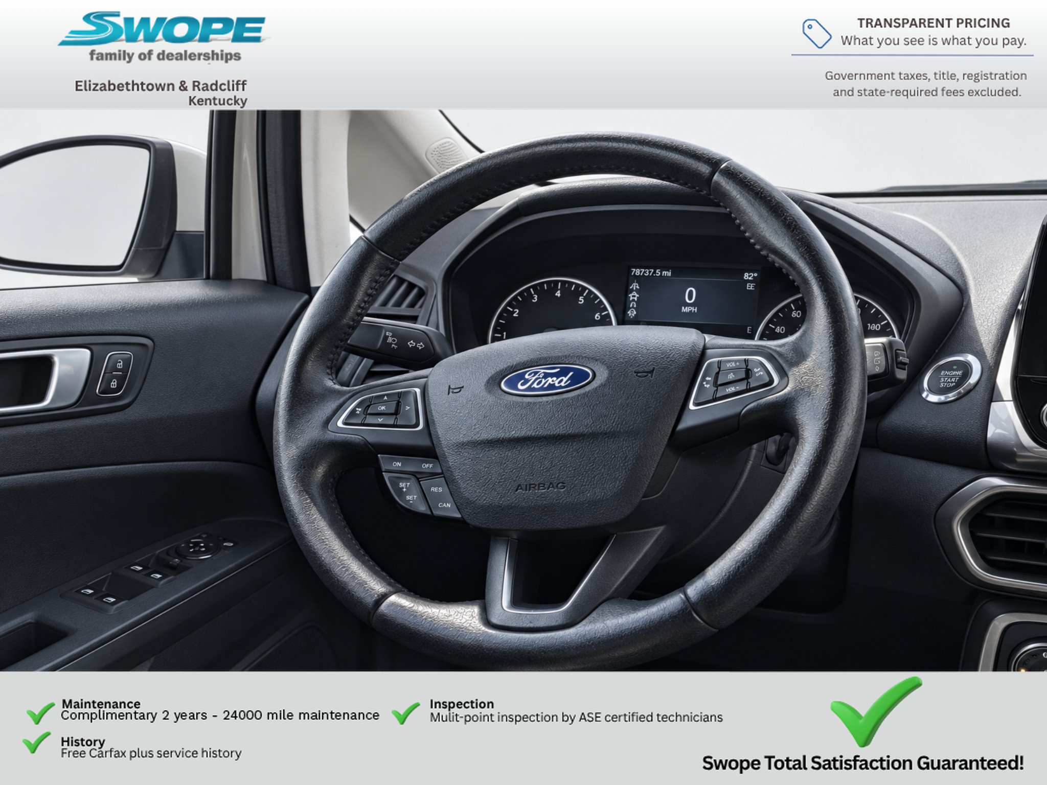 Used 2018 Ford EcoSport SE FWD image 19