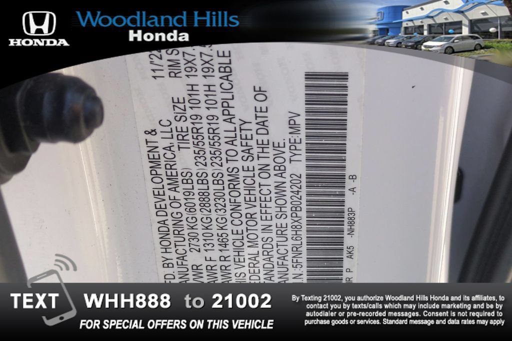 Certified 2023 Honda Odyssey Touring image 29