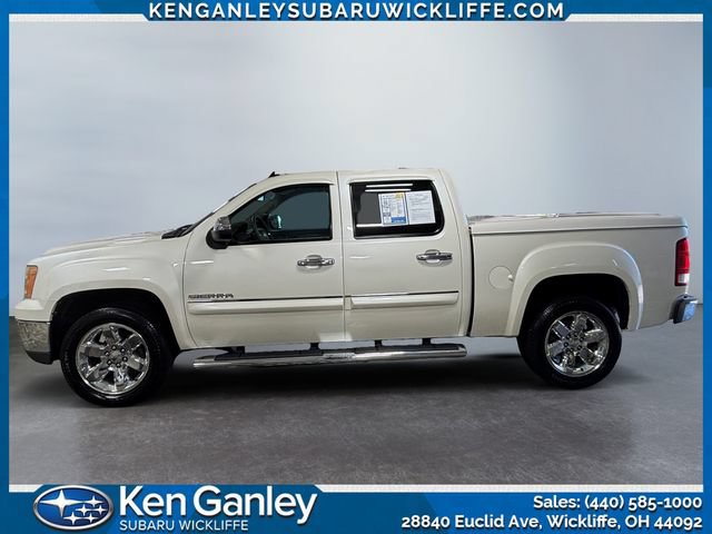Used 2012 GMC Sierra 1500 SLT w/ SLT White Diamond Edition RWD image 2