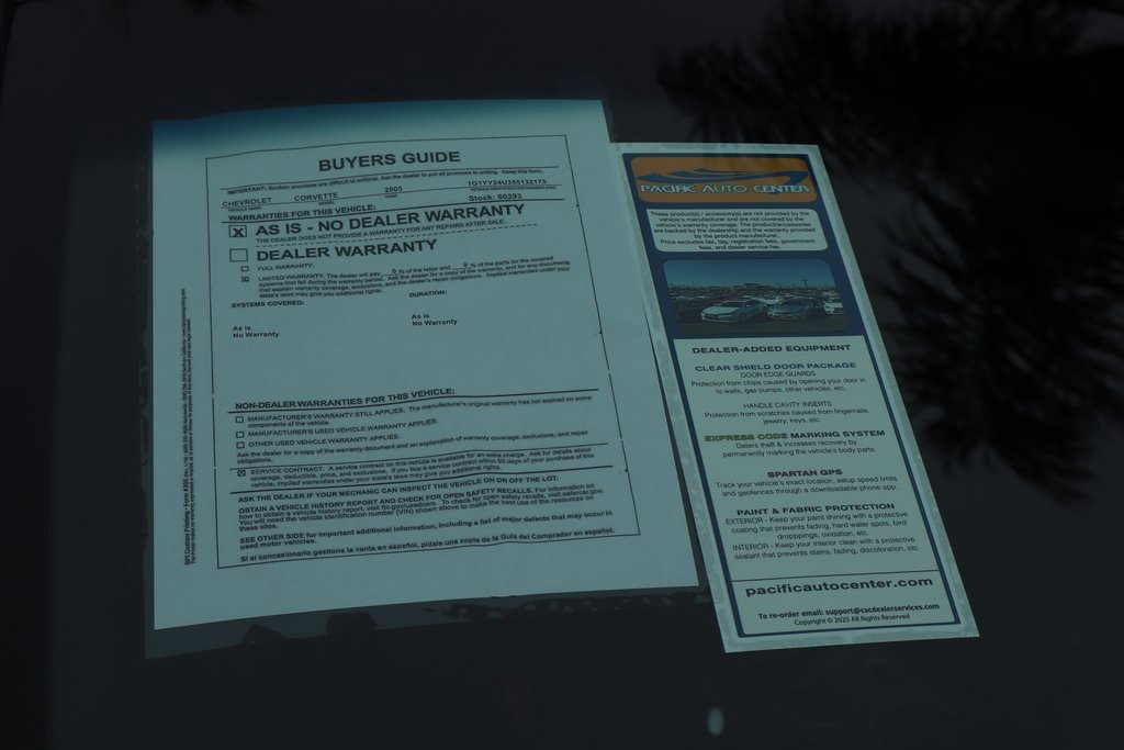 Used 2005 Chevrolet Corvette Coupe w/ Preferred Equipment Group image 46