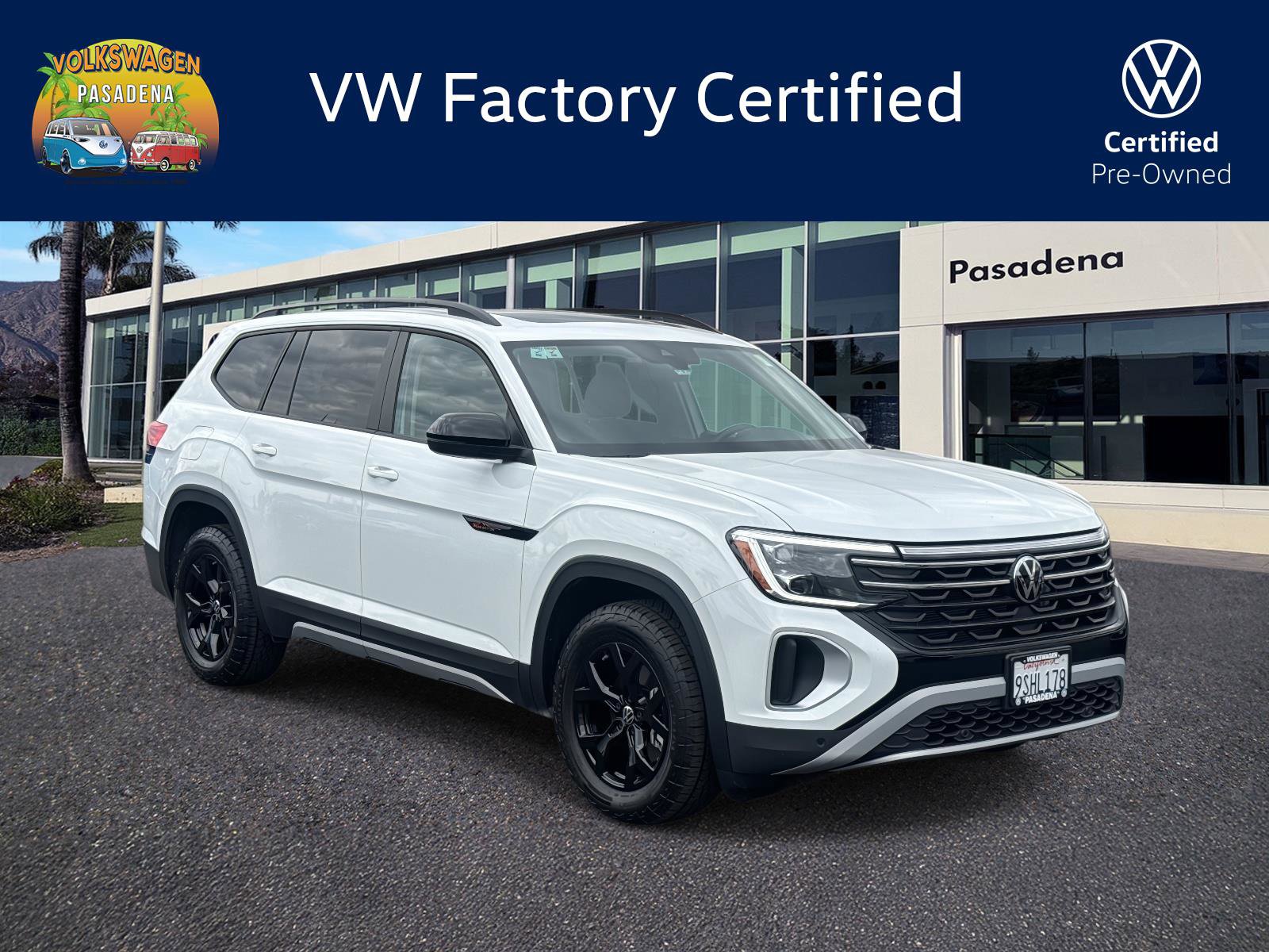 Certified 2025 Volkswagen Atlas Peak Edition SE