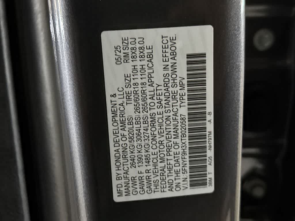 Used 2026 Honda Passport RTL image 28