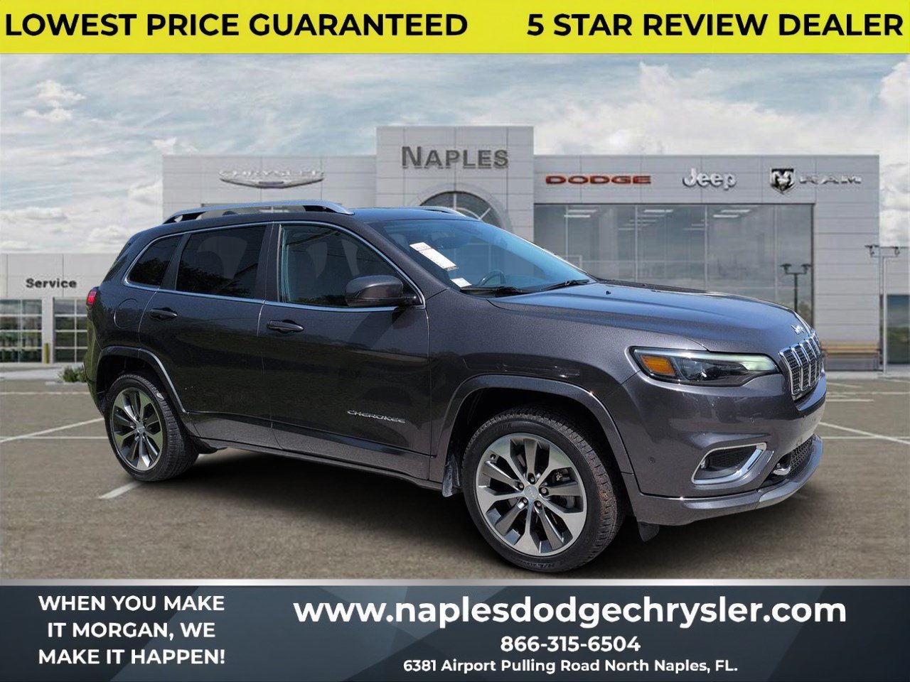 Used 2019 Jeep Cherokee Overland w/ Technology Group