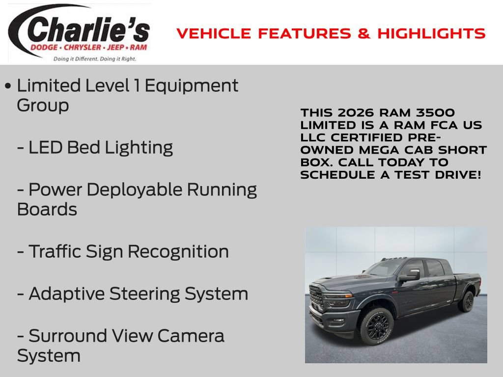 Used 2026 RAM 3500 Limited AWD/4WD image 19
