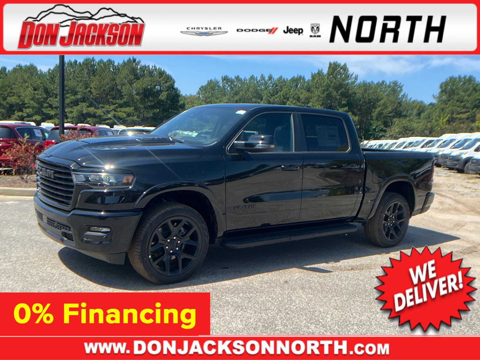 New 2026 RAM 1500 Laramie w/ Night Edition