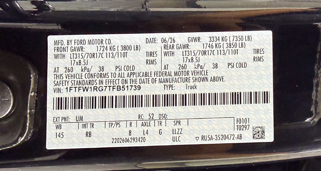 Used 2026 Ford F150 Raptor AWD/4WD image 14