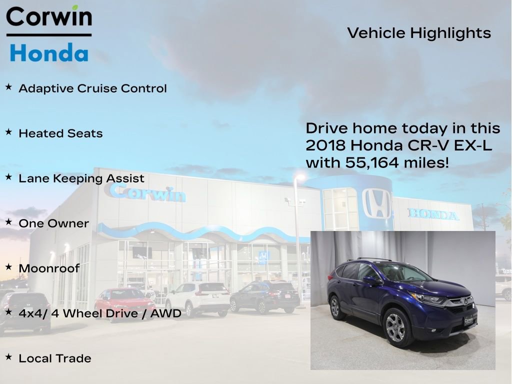 Used 2018 Honda CR-V EX-L image 6