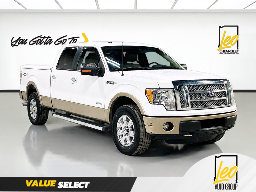 Used 2012 Ford F150 Lariat w/ Lariat Chrome Pkg image 3
