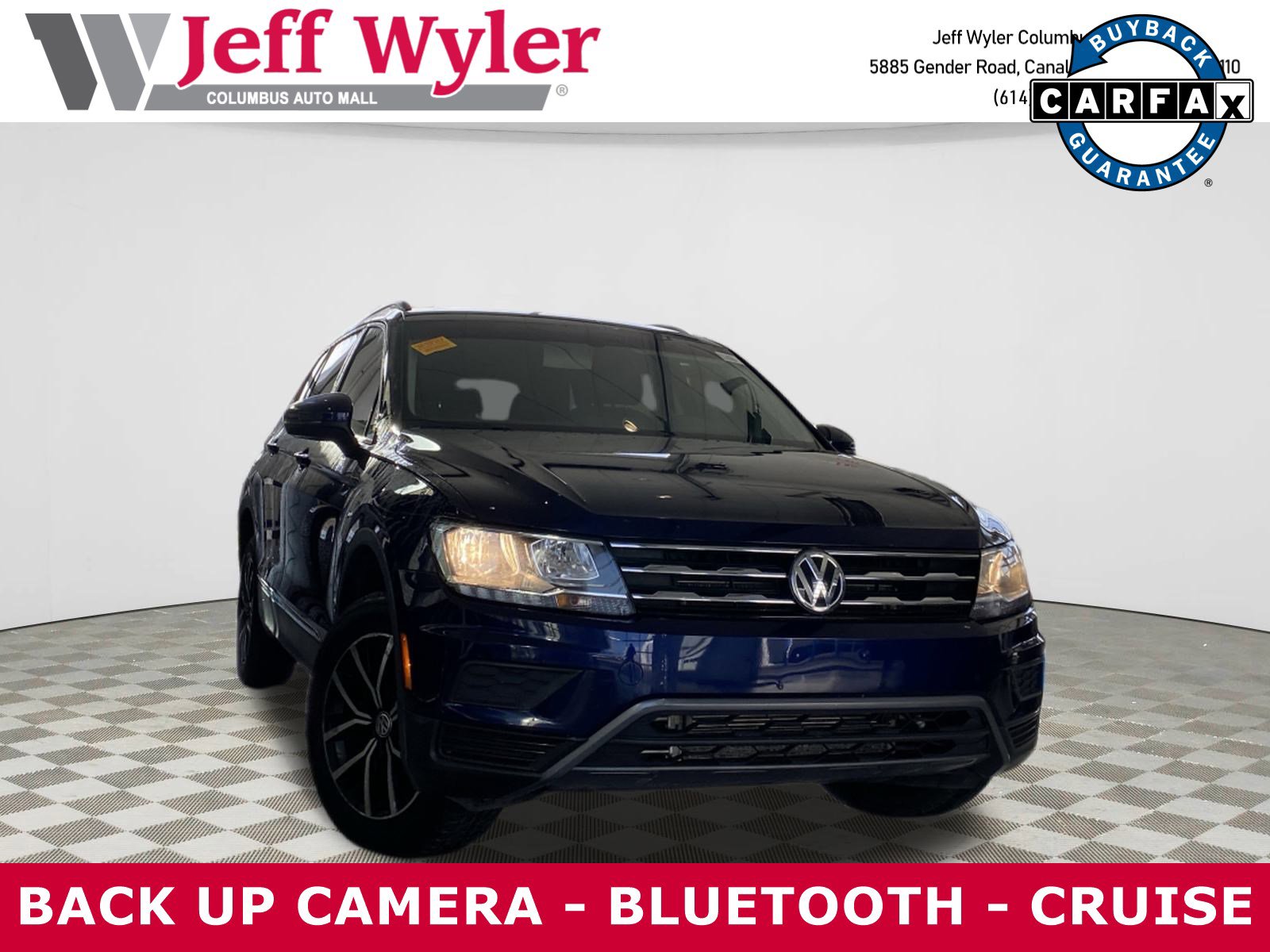 Used 2021 Volkswagen Tiguan SE image 1